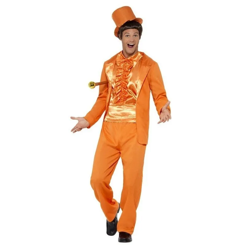 90s Stupid Tuxedo Costume - Orange