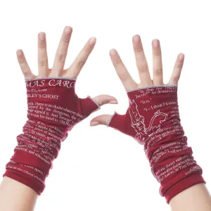 A Christmas Carol Writing Gloves