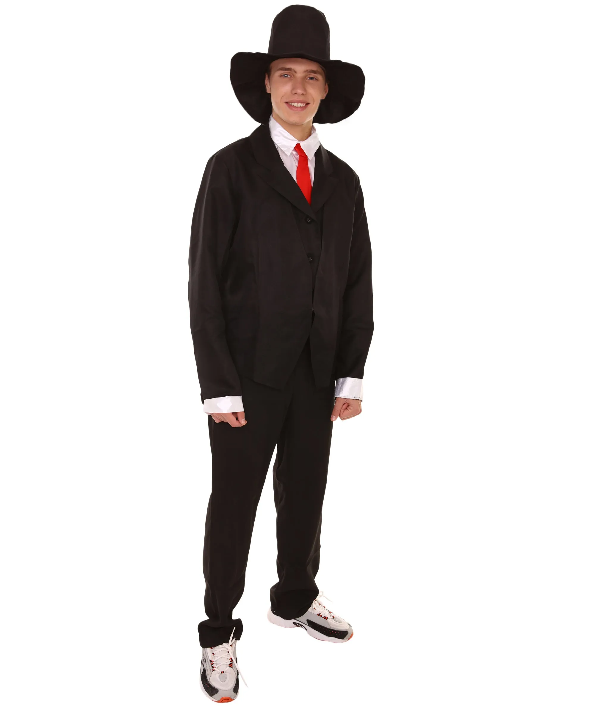 Adult Men's Penguin Costume | Black Cosplay Costume