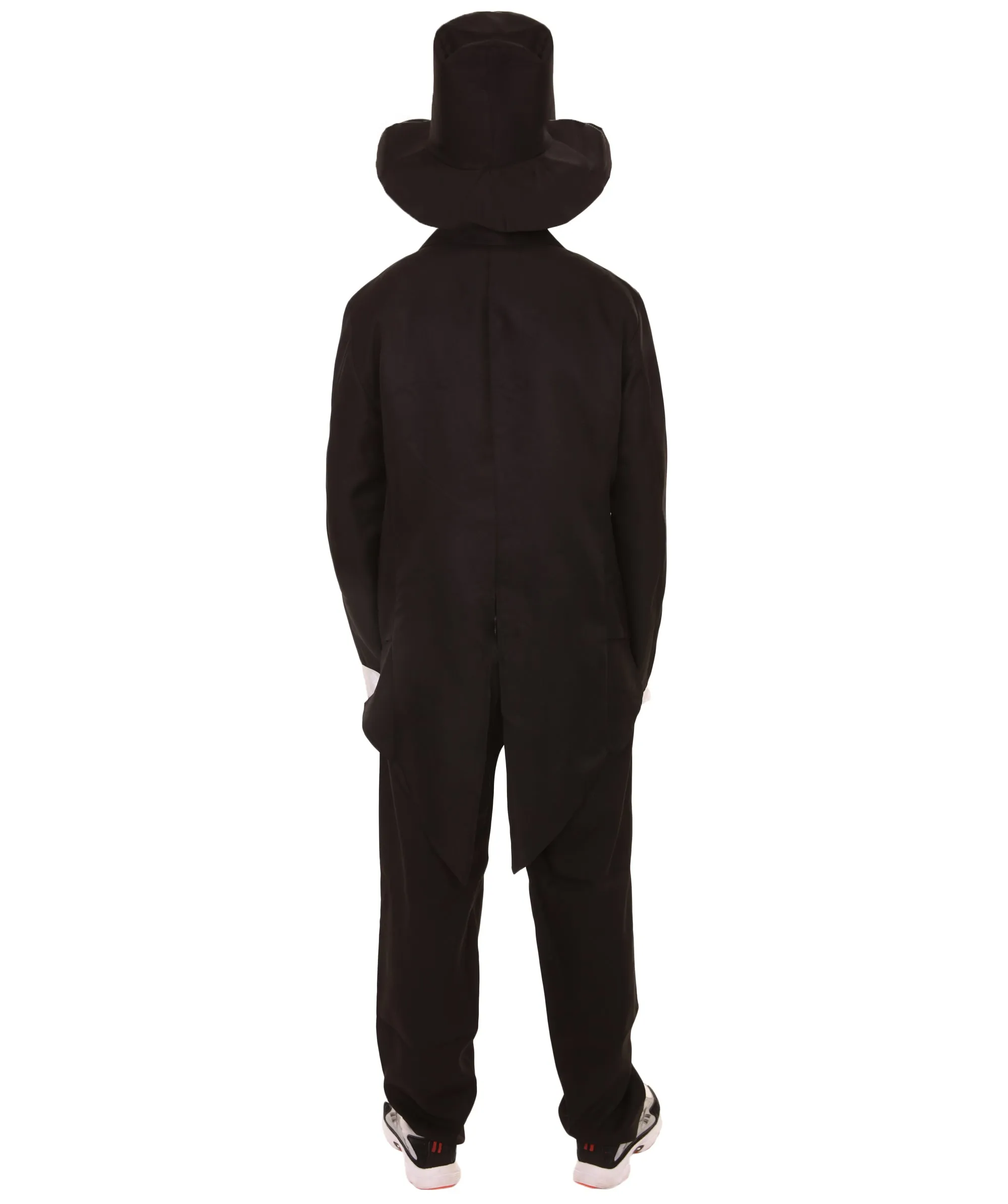 Adult Men's Penguin Costume | Black Cosplay Costume