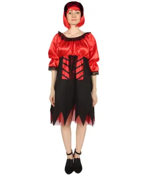 Adult Women's Sexy Pirate Costume | Red Cosplay Costume