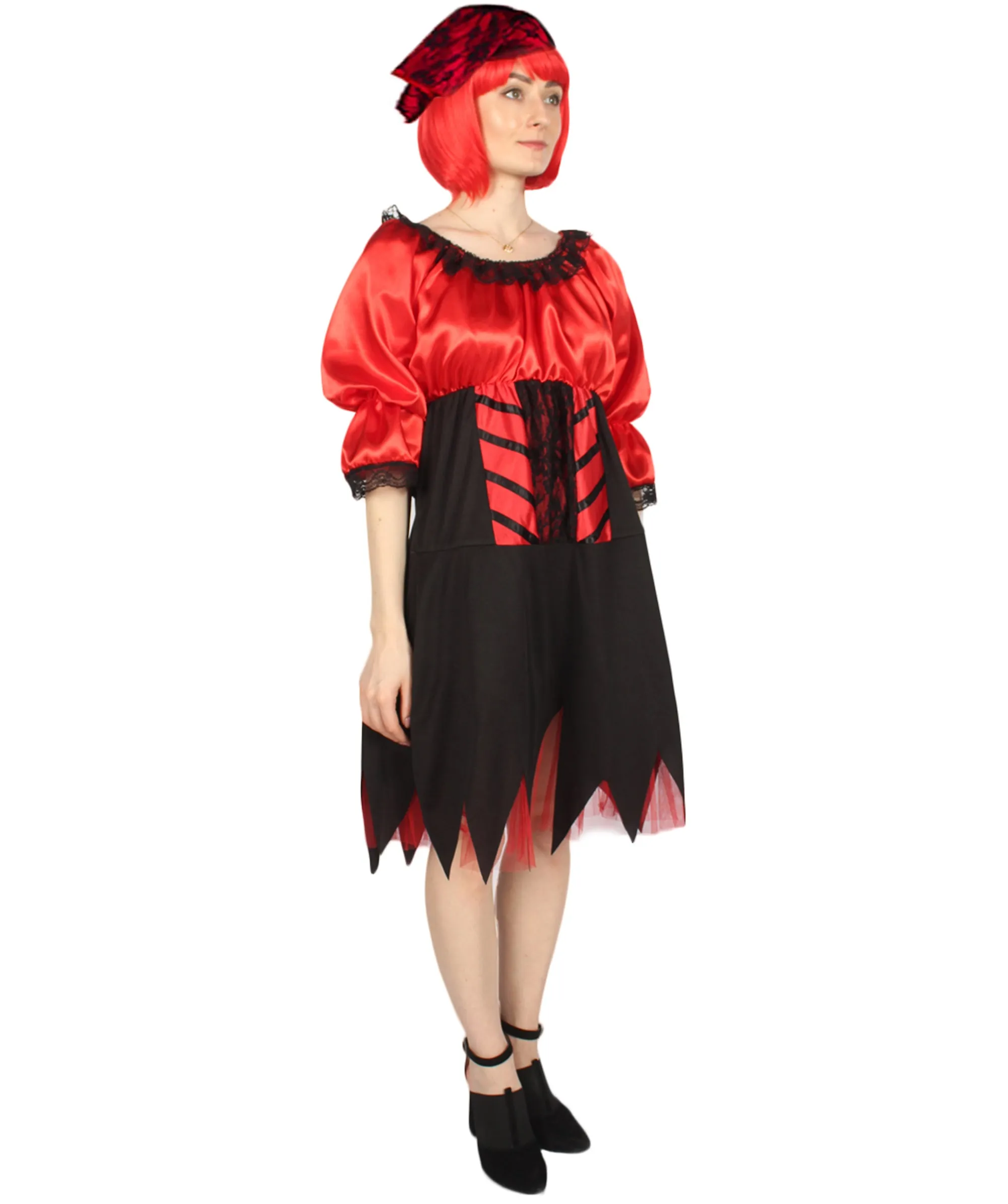 Adult Women's Sexy Pirate Costume | Red Cosplay Costume