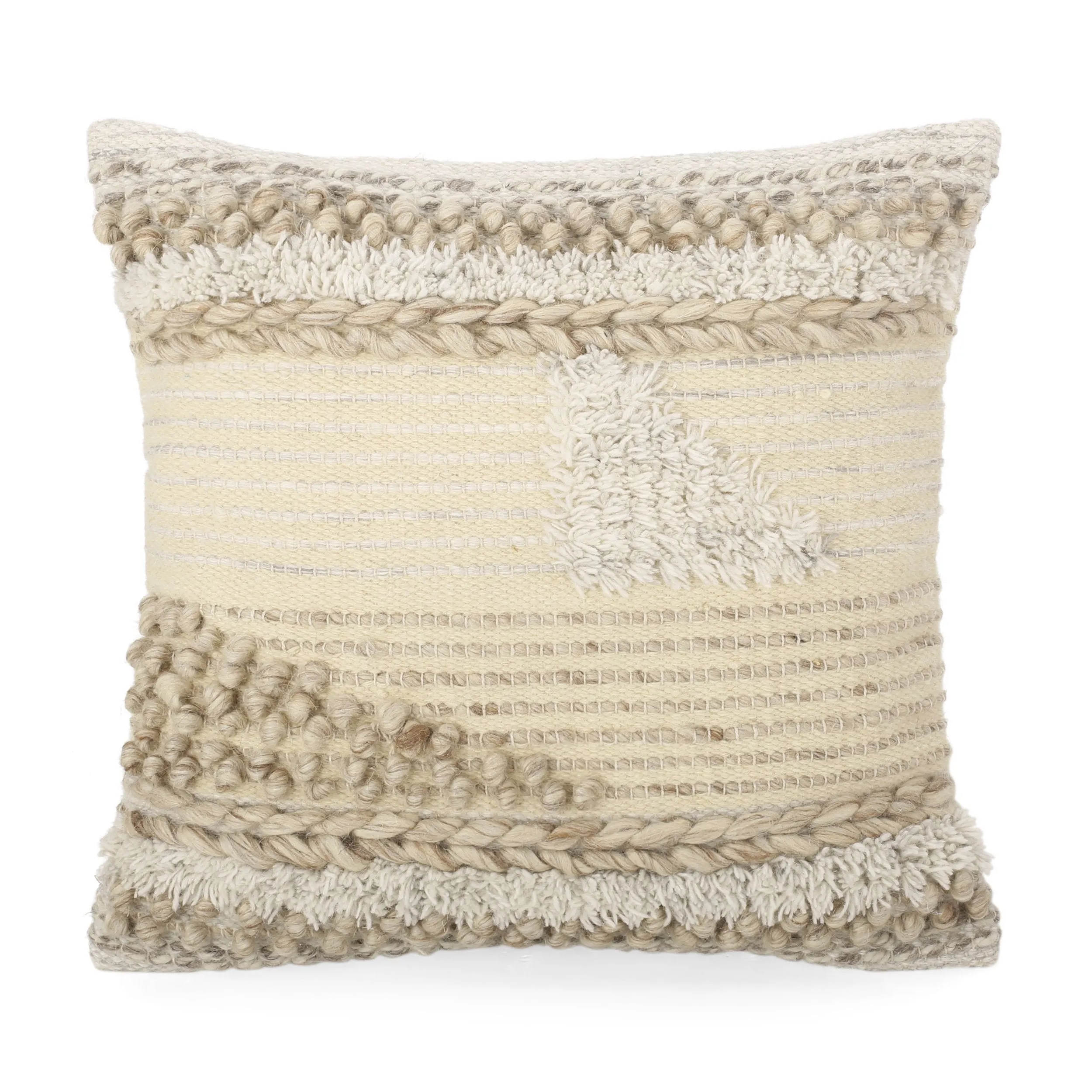 Afsheen Hand Loomed Boho Pillow Cover