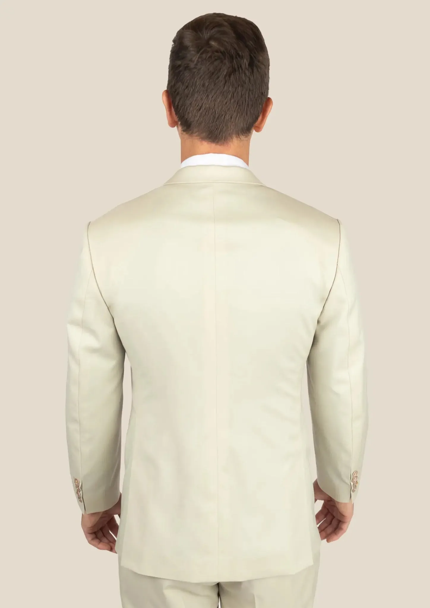 Astor Siena Ivory Twill Suit