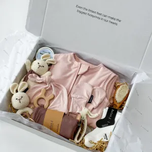 Belan.J Welcome Baby Gift Box - Rose Quartz