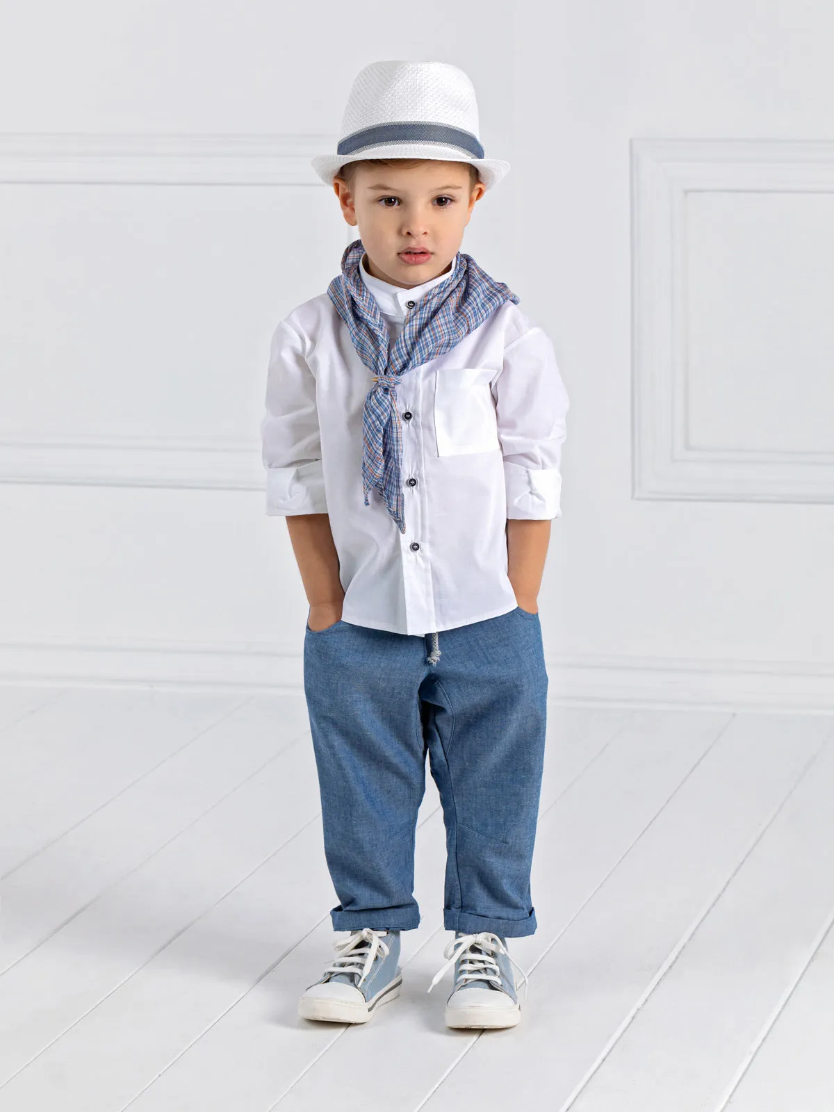 Boy's Baptism outfit set 4pcs - TOLEDO