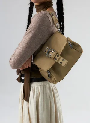 Buckle Shoulder Bag IS327