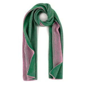 Christie Scarf Green Pink