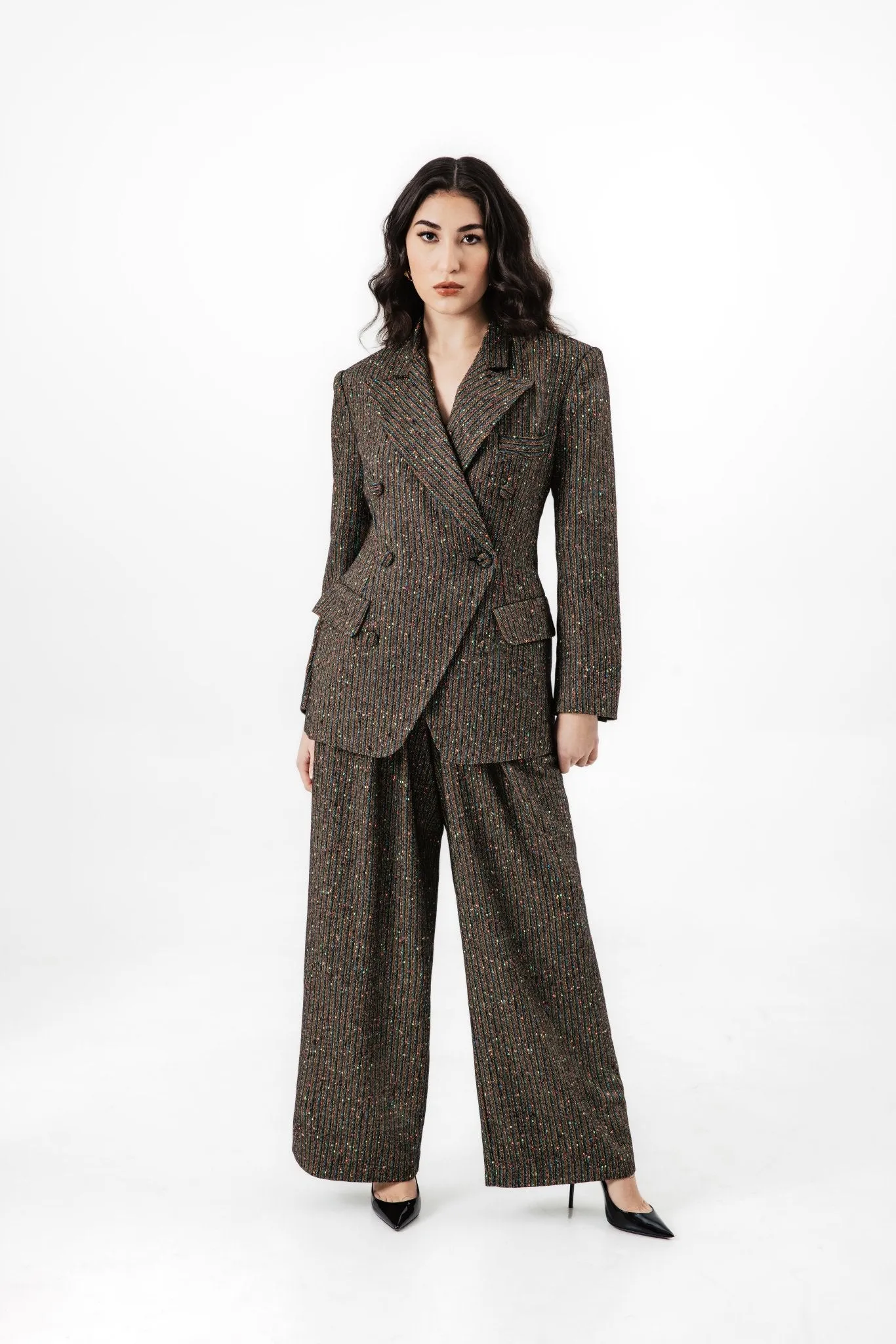 Confetti Tweed Gillian Trouser