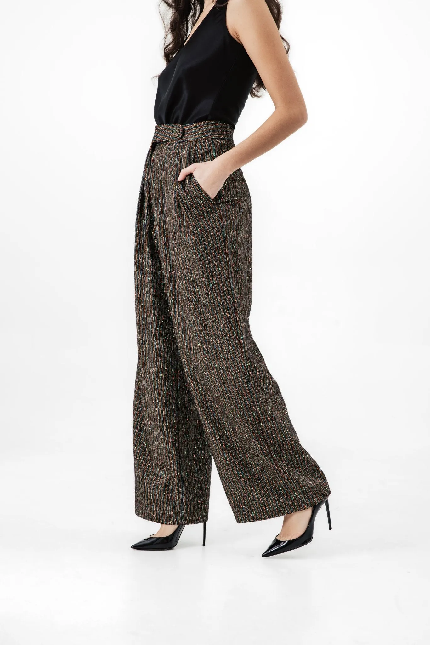 Confetti Tweed Gillian Trouser