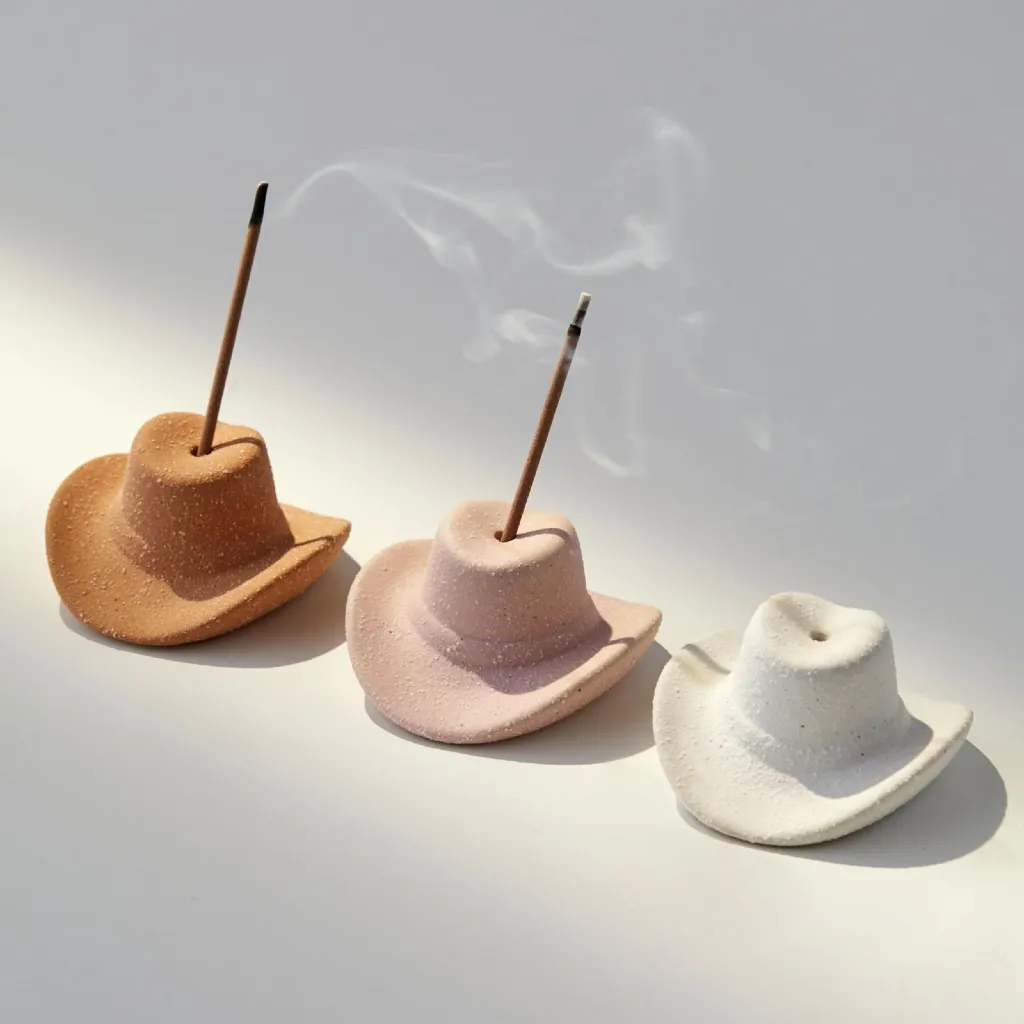 Cowboy Hat Incense Holder