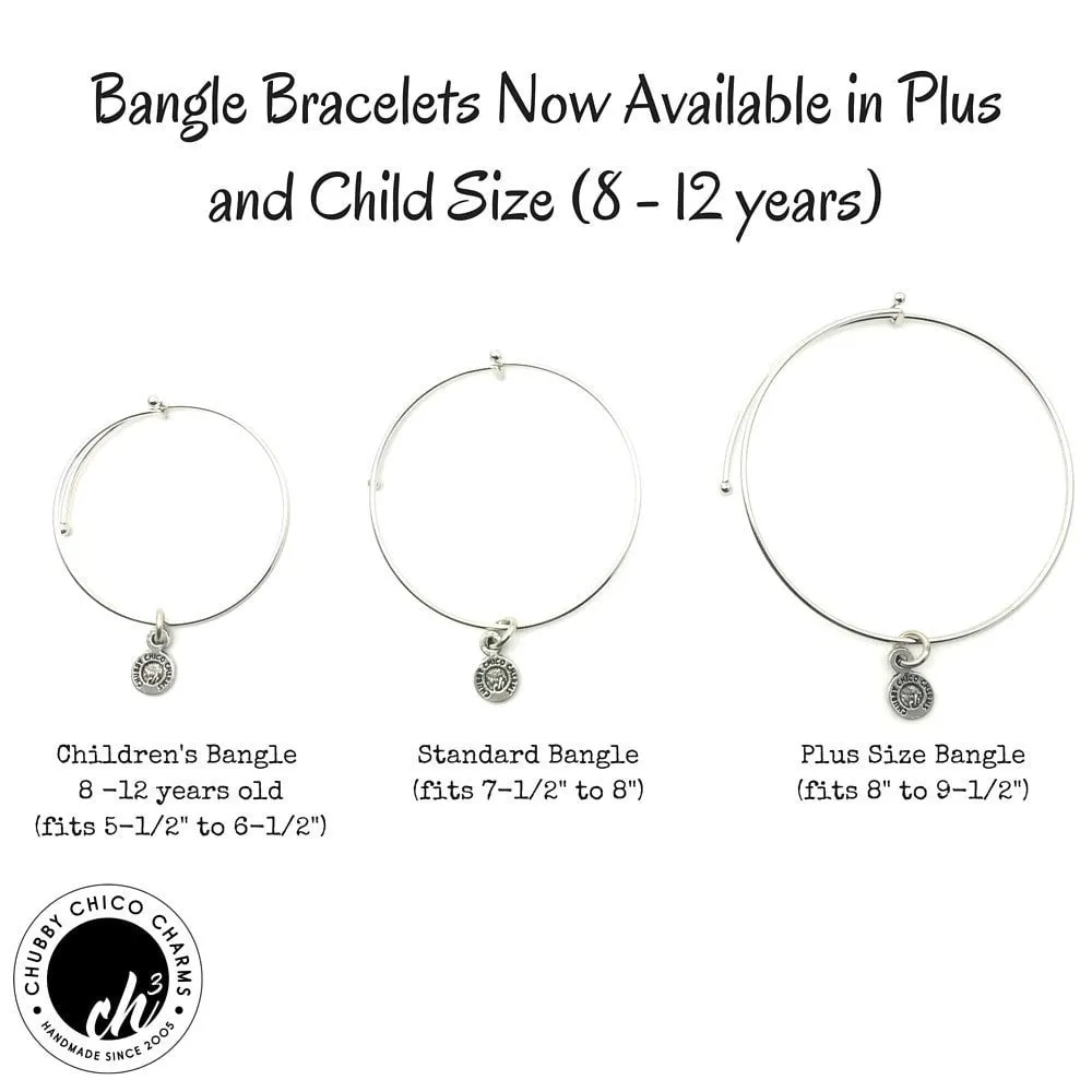 Cowgirl Hat Expandable Bangle Bracelet Set