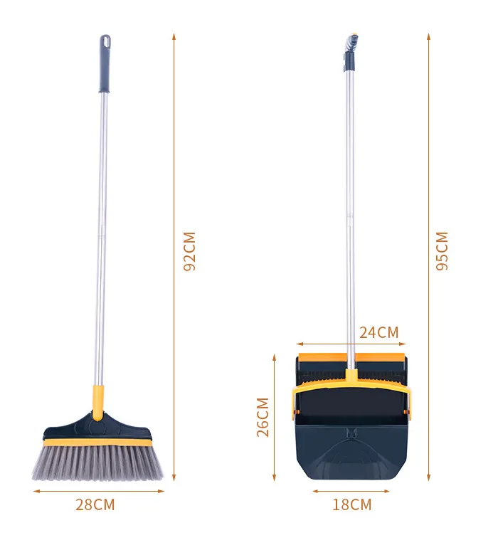 Creative Broom Dustpan Set Soft Wool