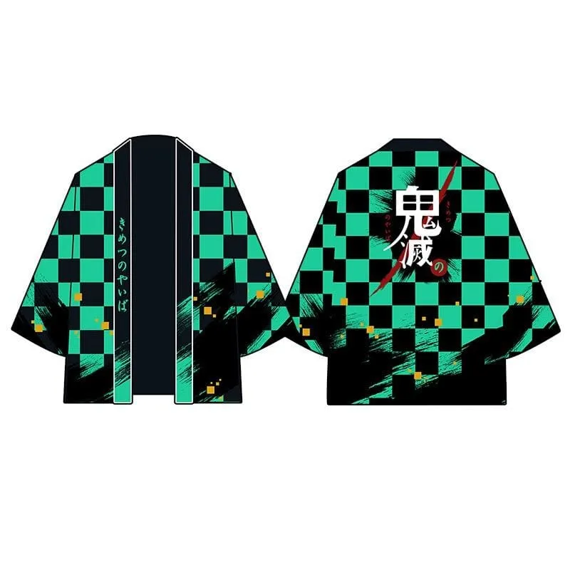 Demon Hunter Kimono Shirt & Scarf Set