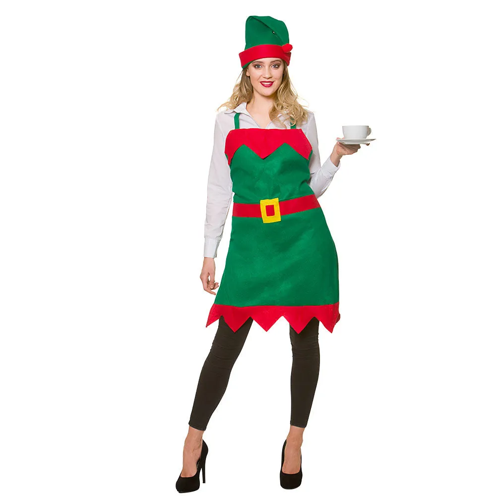 Elf Apron & Hat