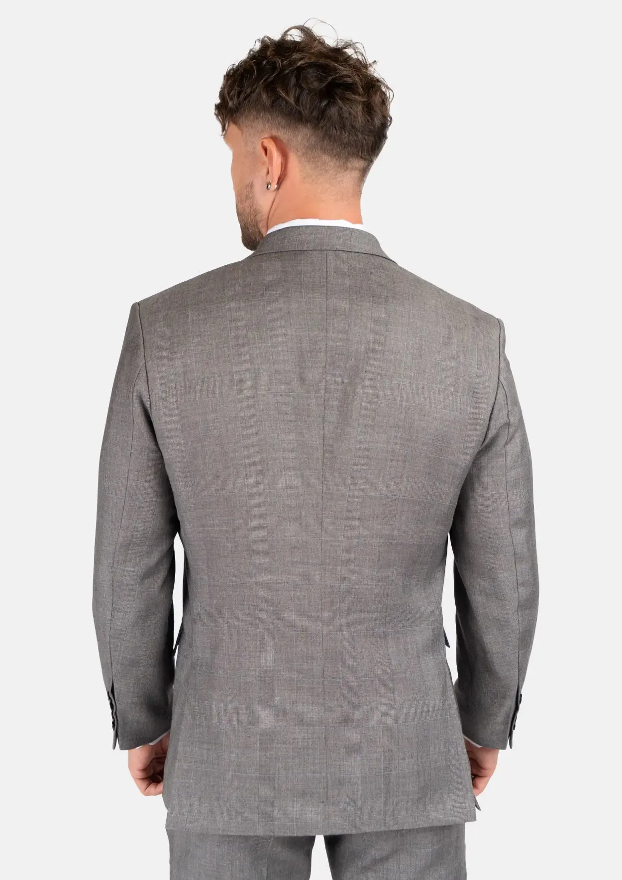 Ellis Spanish Grey Prince Of Wales Jacket