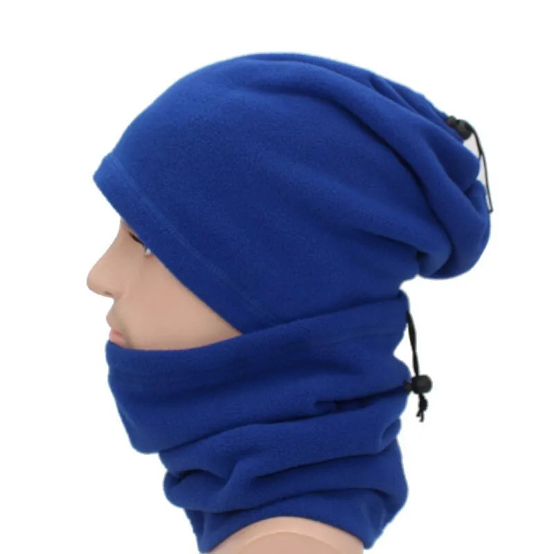 Felt Beanie with Optional Neck Gaiter