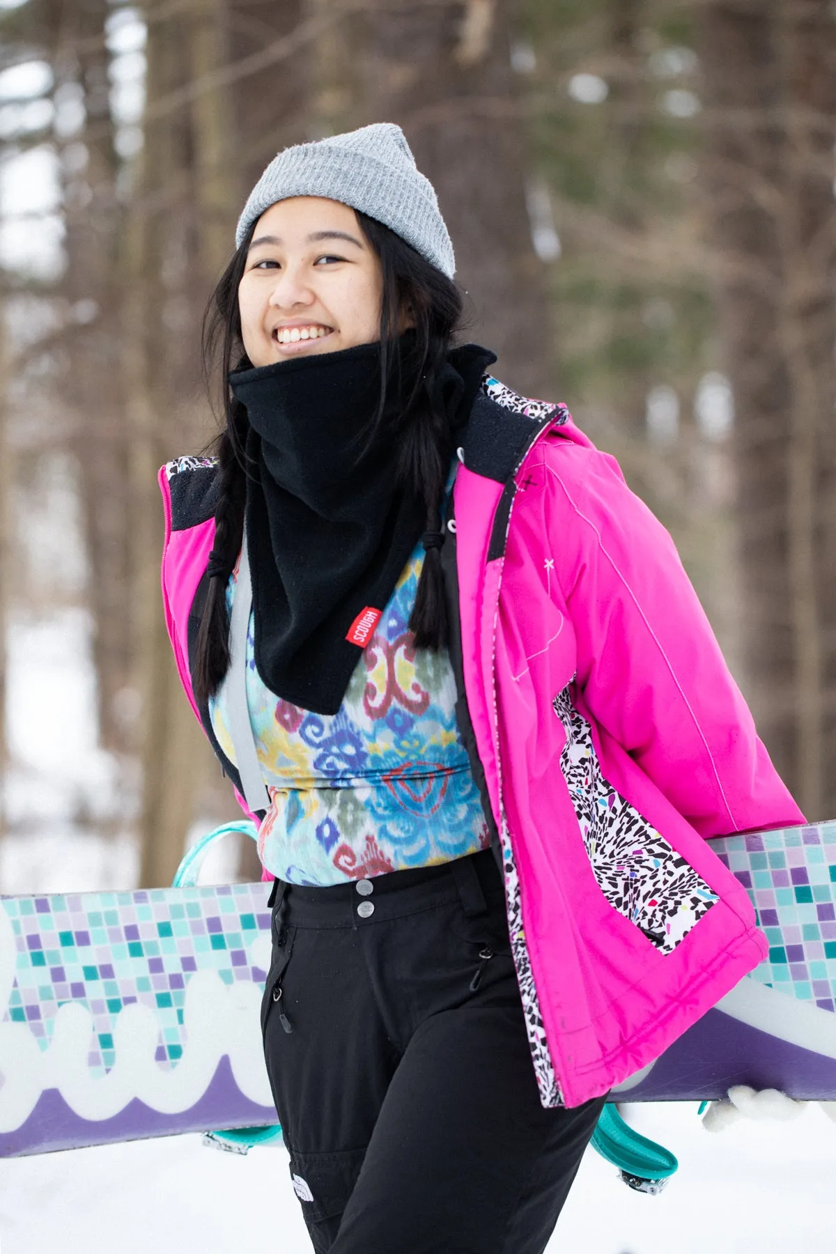 Fleece Bandana with Buckle