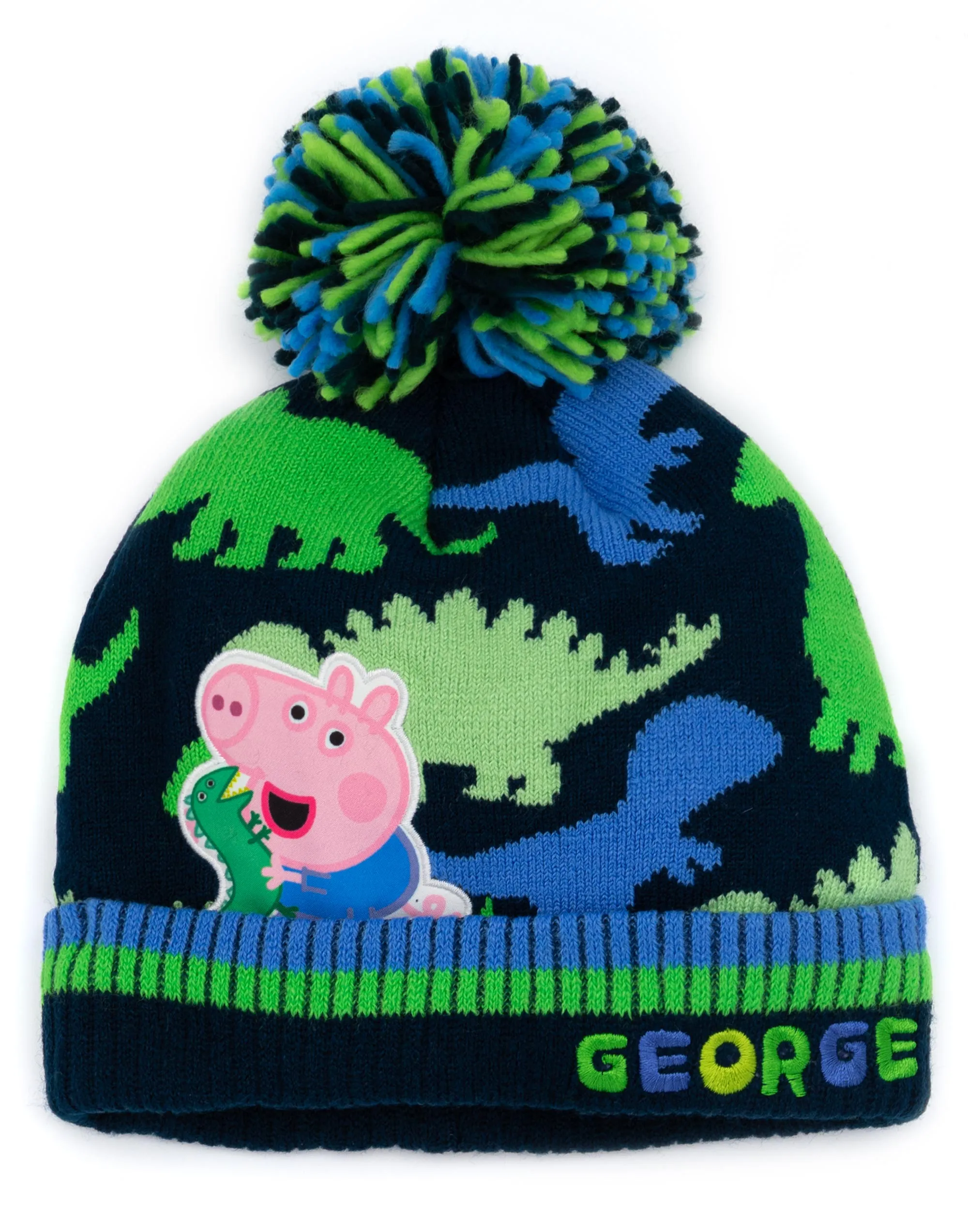 George Pig Peppa Pig Kids Hat and Gloves Mittens Set