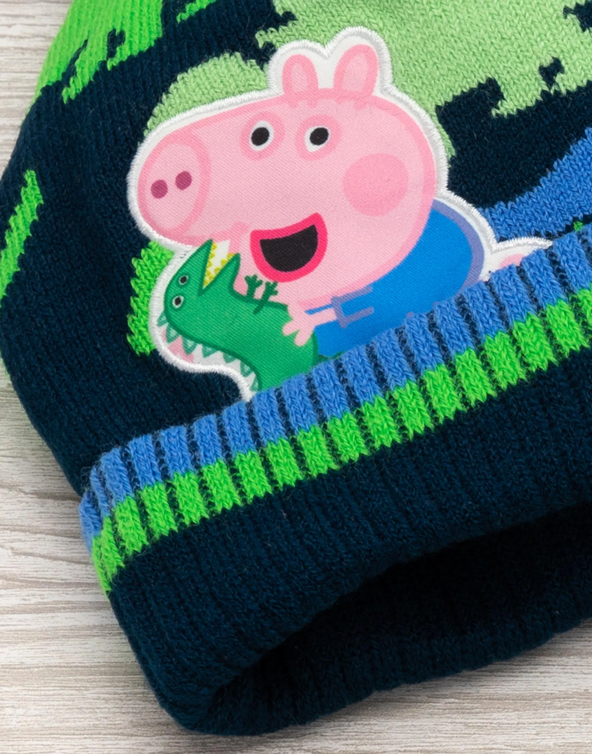 George Pig Peppa Pig Kids Hat and Gloves Mittens Set