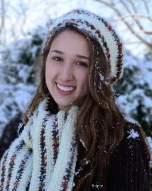 Jiffy Hat and Scarf Set Crochet Pattern