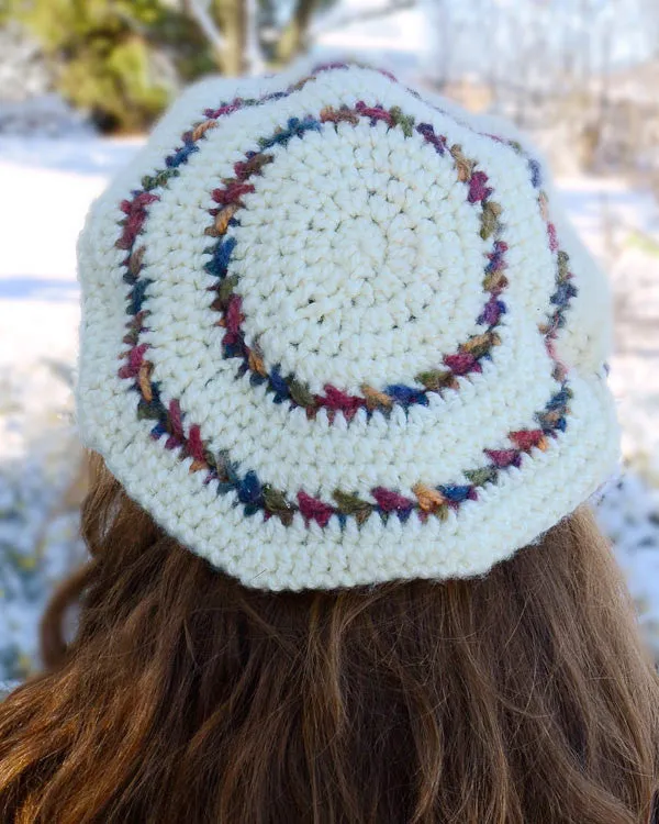 Jiffy Hat and Scarf Set Crochet Pattern