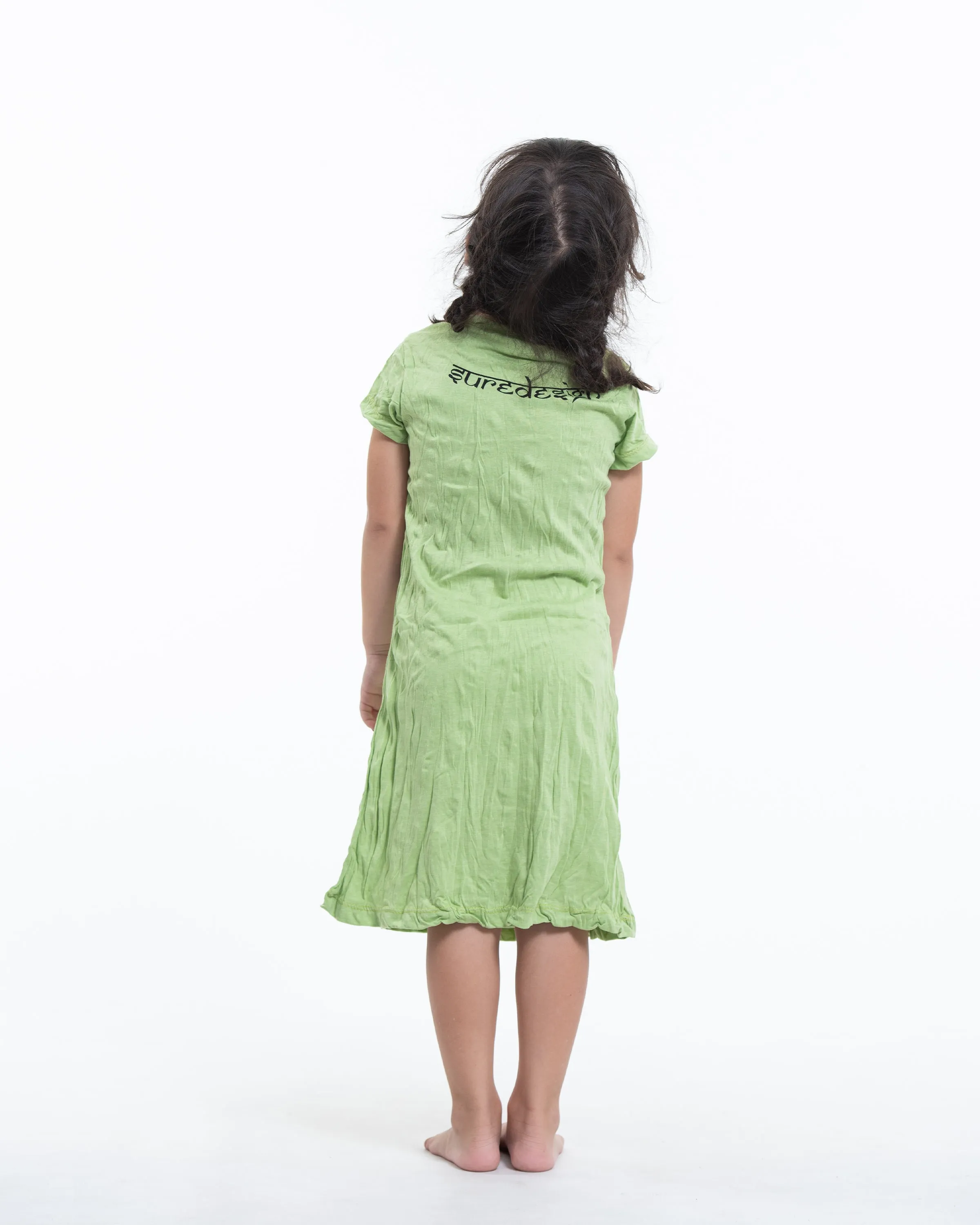 Kids Infinitee Om Dress in Lime