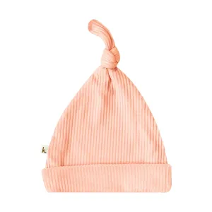 Kiin Baby Bamboo Stretch Beanie - Peach Sunset