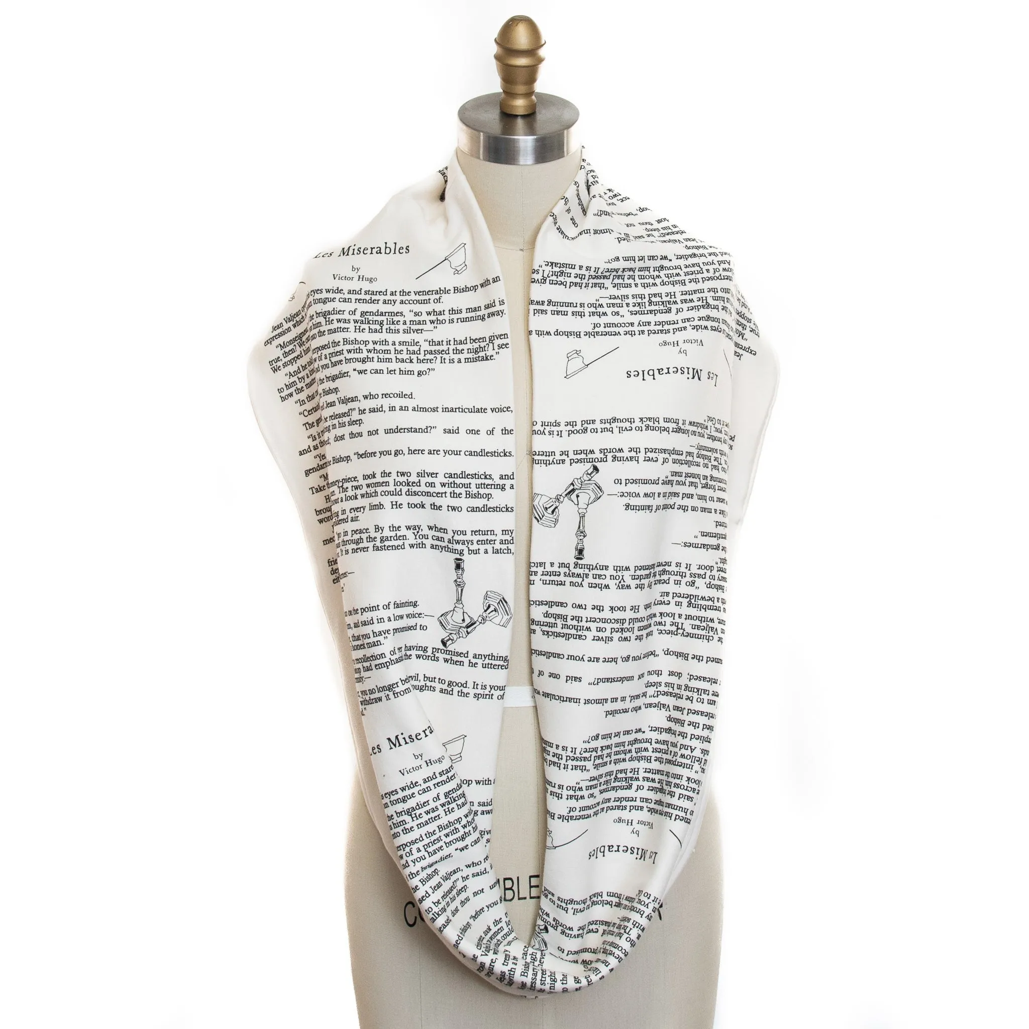 Les Misérables Book Scarf