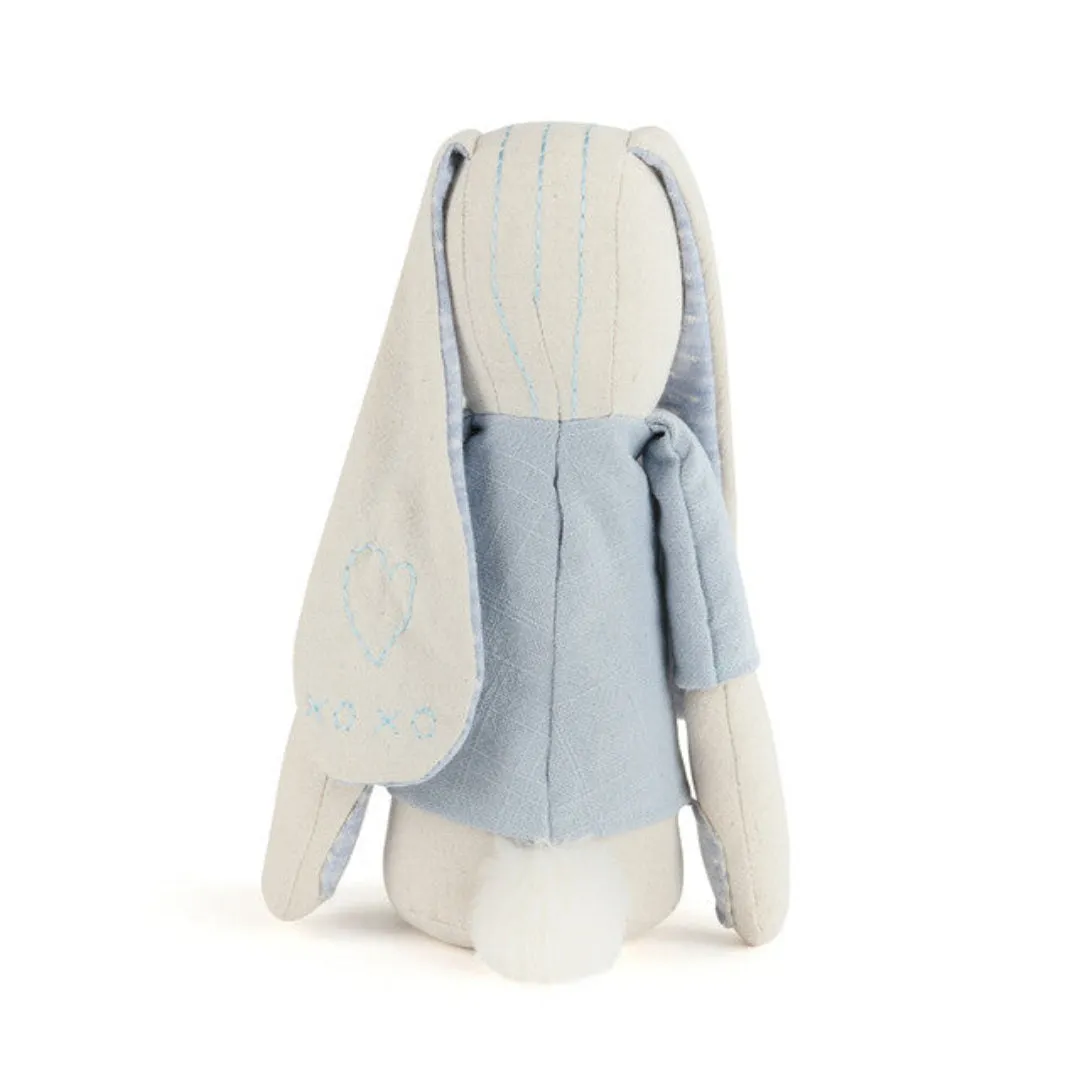 Linen Plush - Blue Bunny - Nursery Keepsake