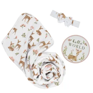 Living Textiles Hello World Gift Set - Sophia's Garden