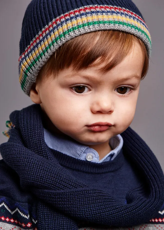 Mayoral Baby Boys Hat, Scarf And Mittens Set