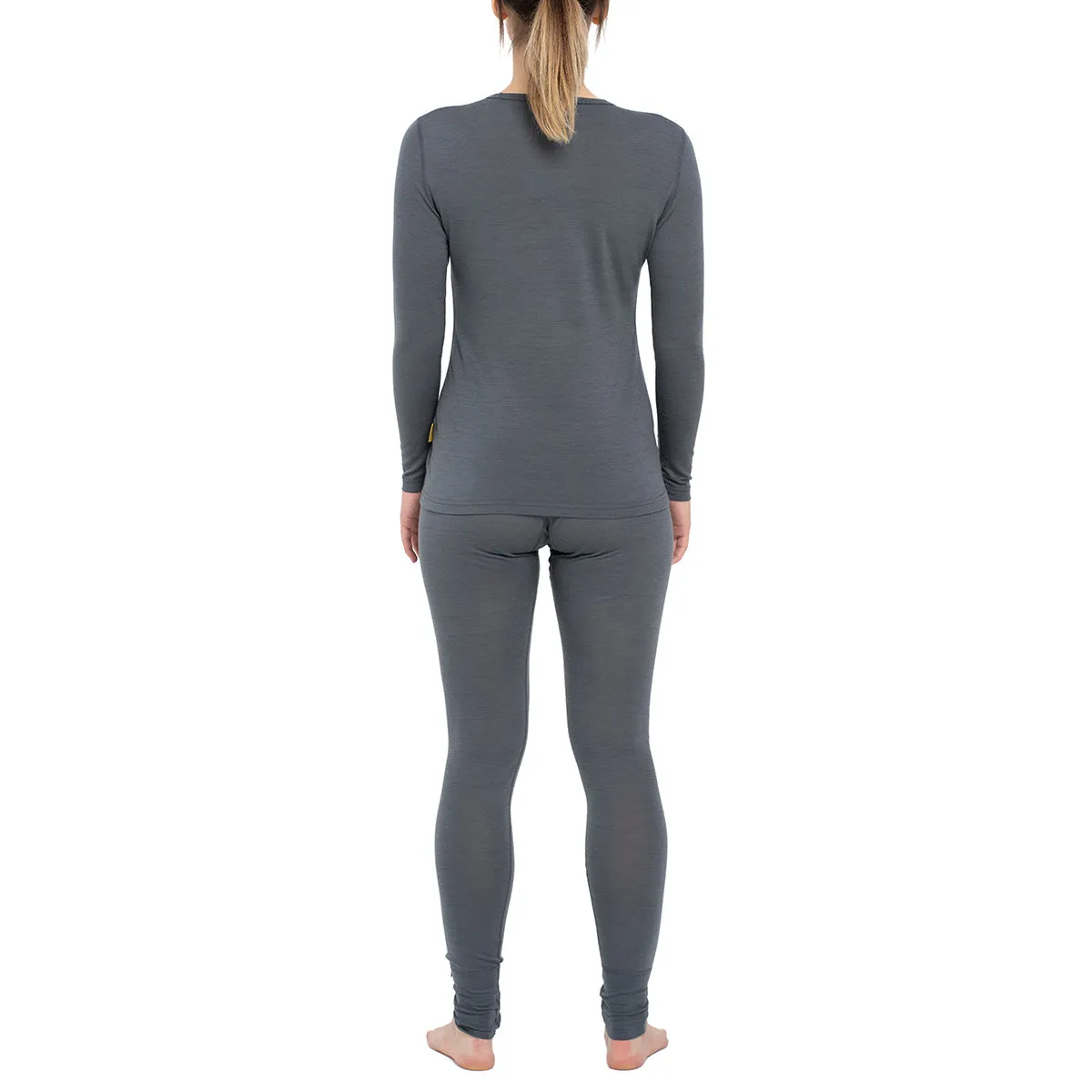 MENIQUE 100% Merino 2Pcs Wool Womens Sweatshirt & Leggings Set