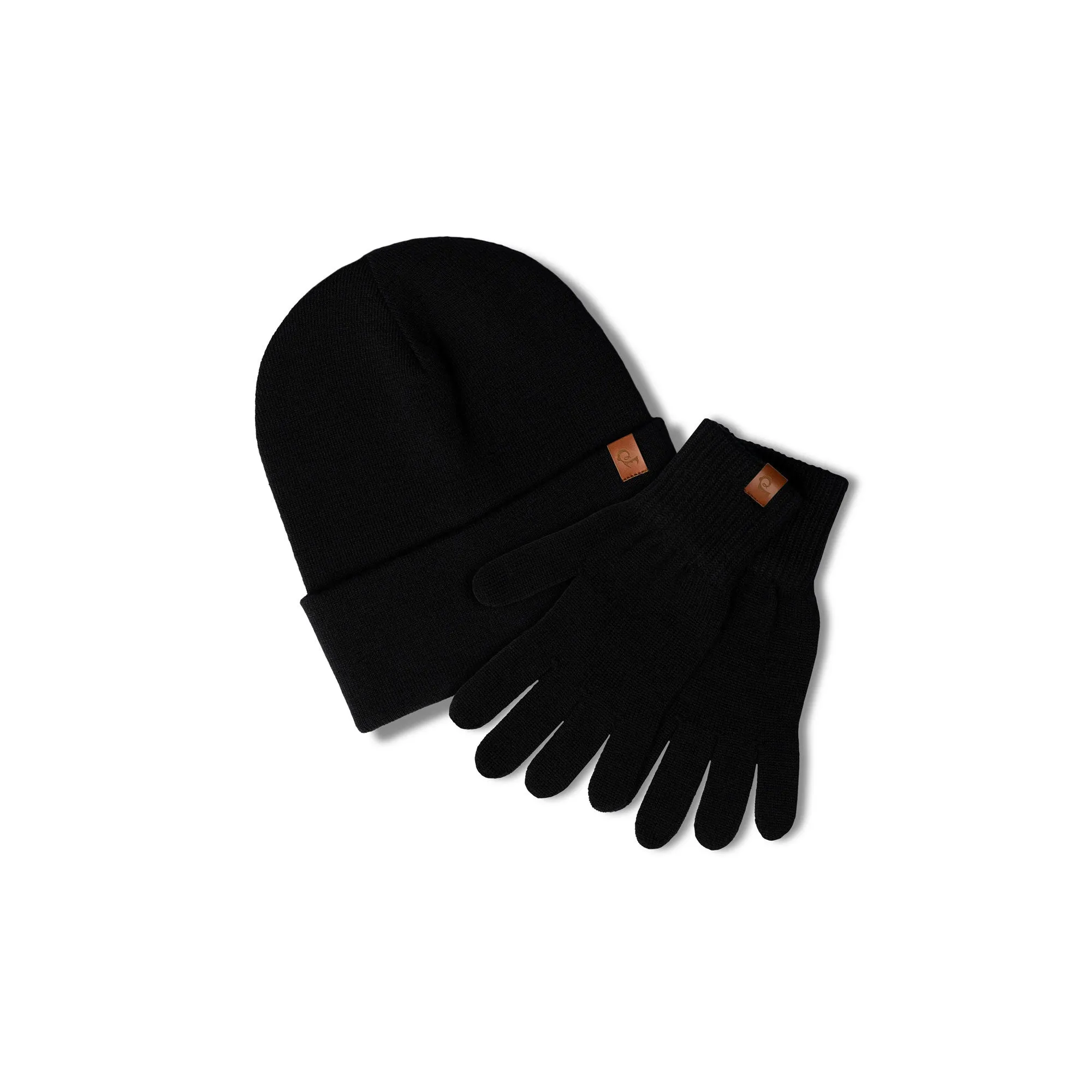 Men's Knit Beanie & Gloves 2-Piece