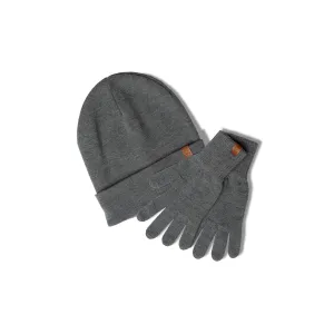 Men's Knit Beanie & Gloves 2-Piece