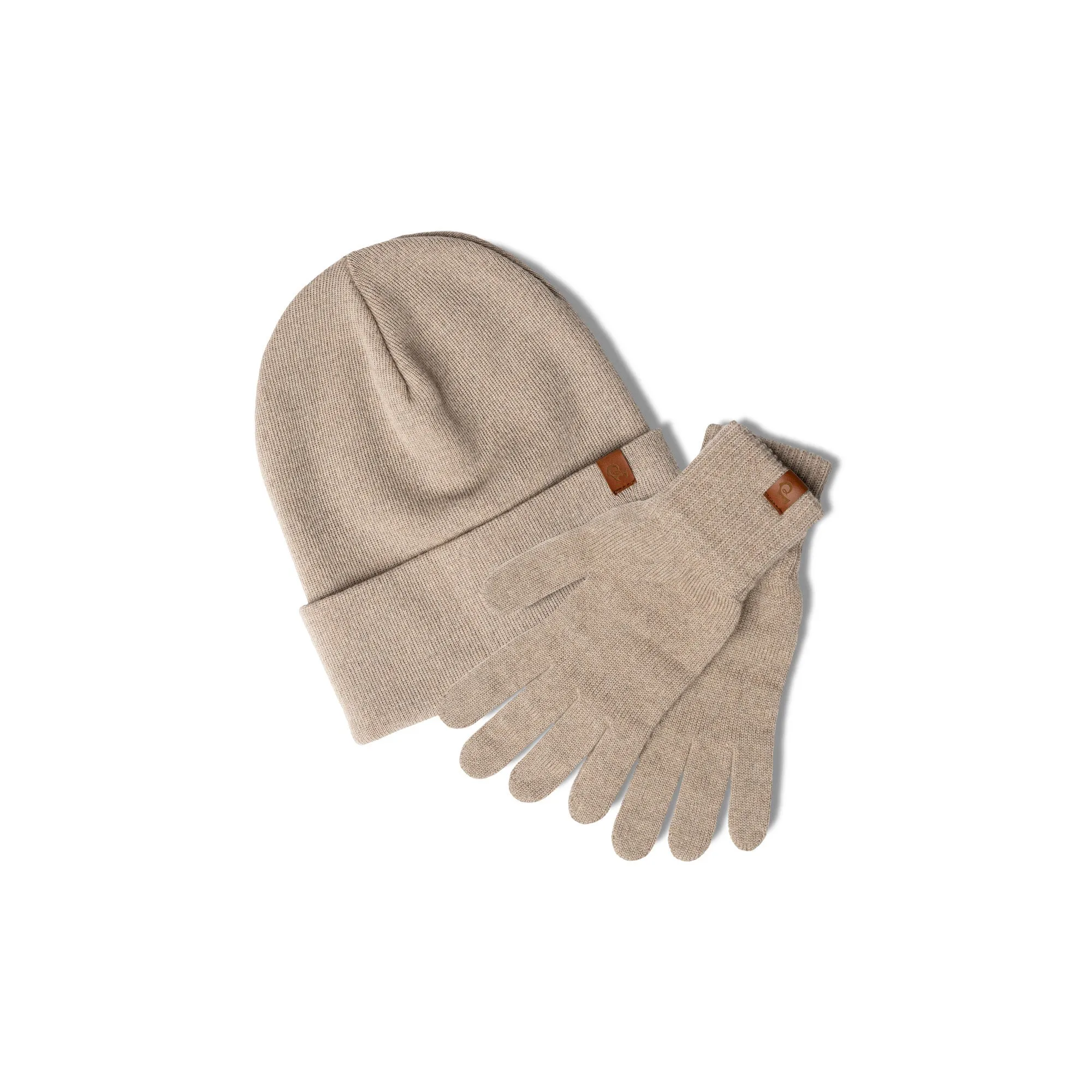 Men's Knit Beanie & Gloves 2-Piece