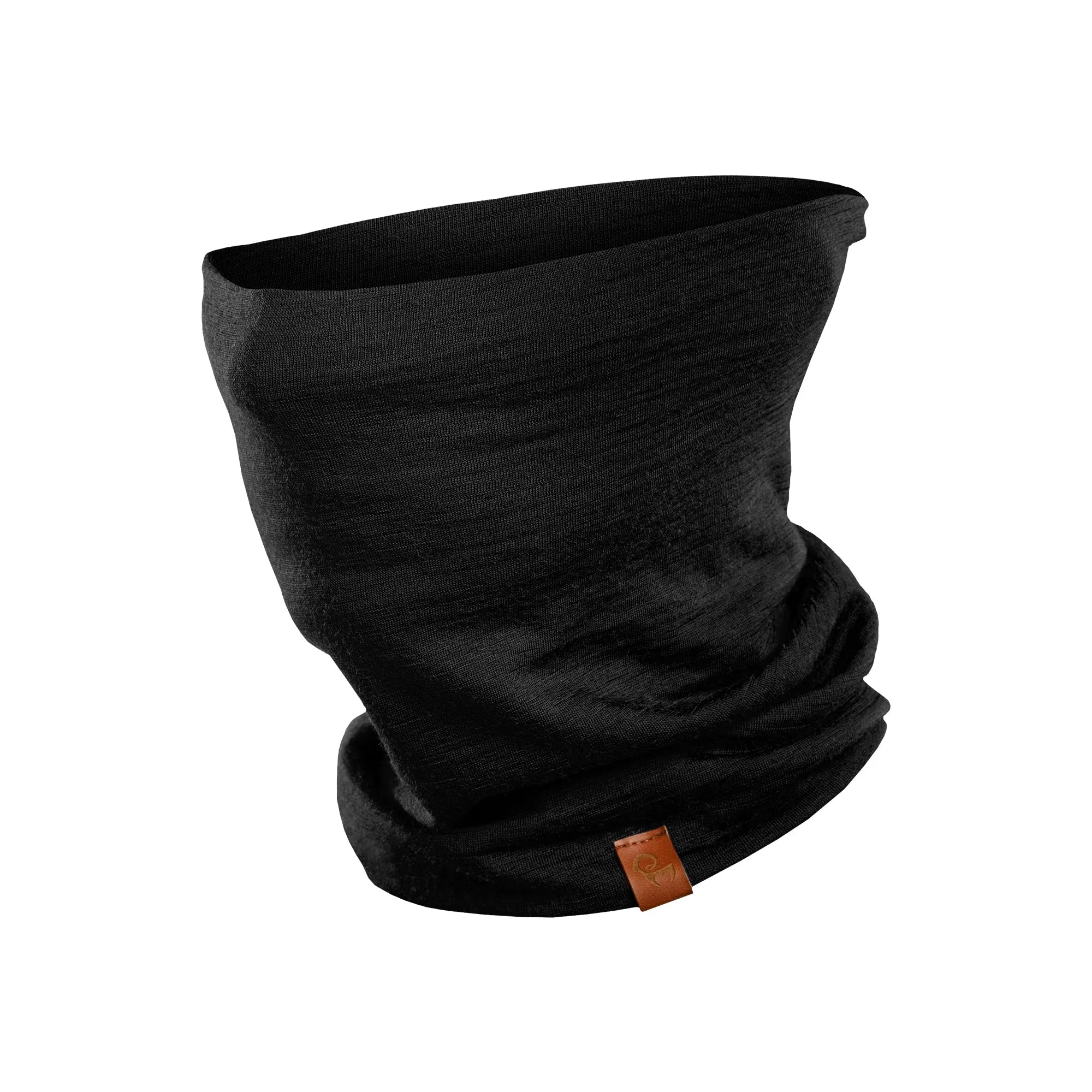 Men's Merino Beanie & Gaiter 2-Piece Black