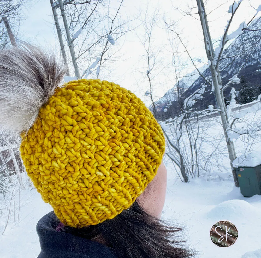 Mossy Birch Beanie - Merino Wool