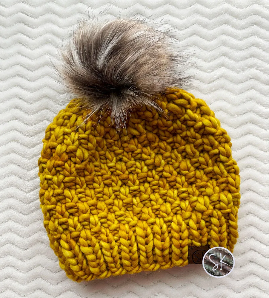 Mossy Birch Beanie - Merino Wool