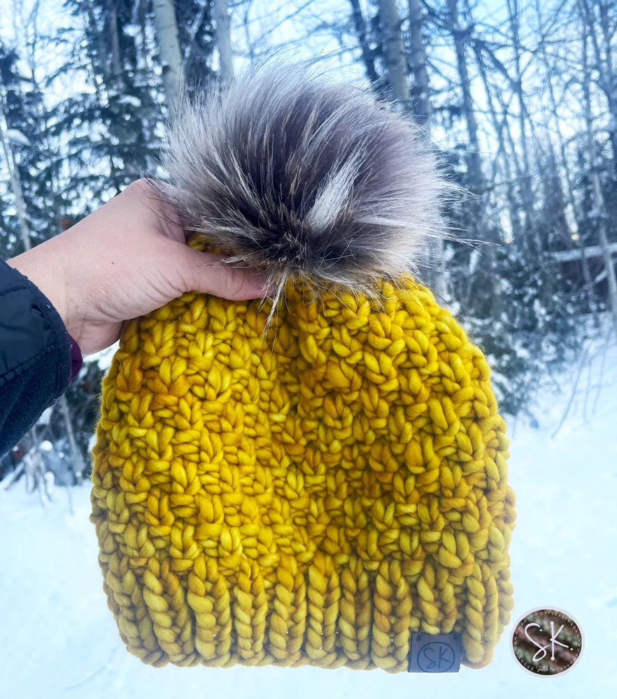 Mossy Birch Beanie - Merino Wool