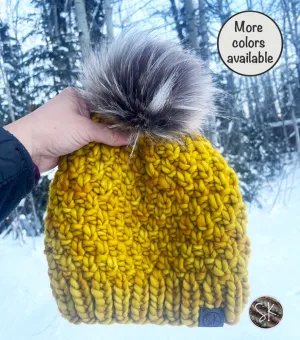 Mossy Birch Beanie - Merino Wool