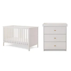 Obaby Evie 2 Piece Room Set - White