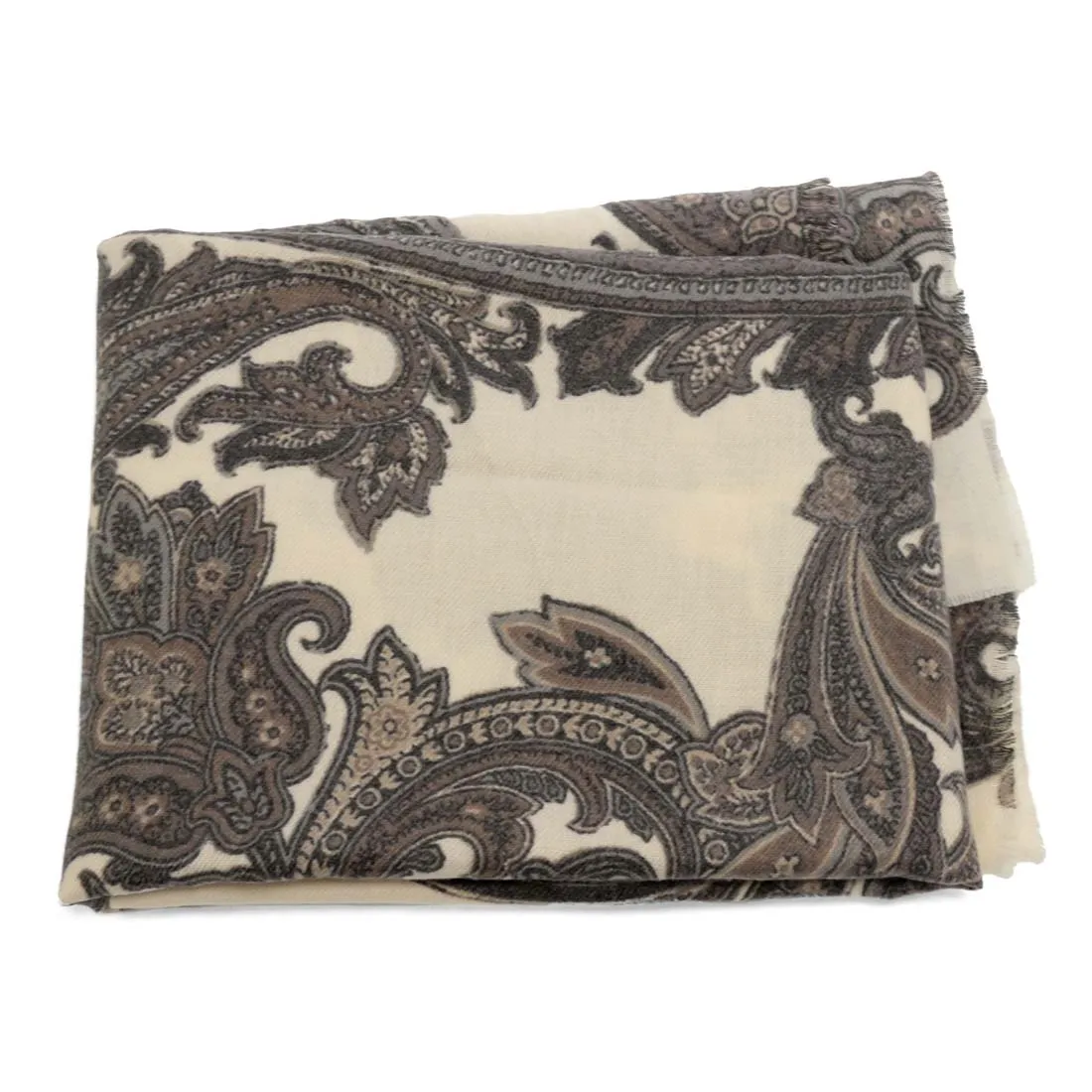 Powder Paisley Scarf