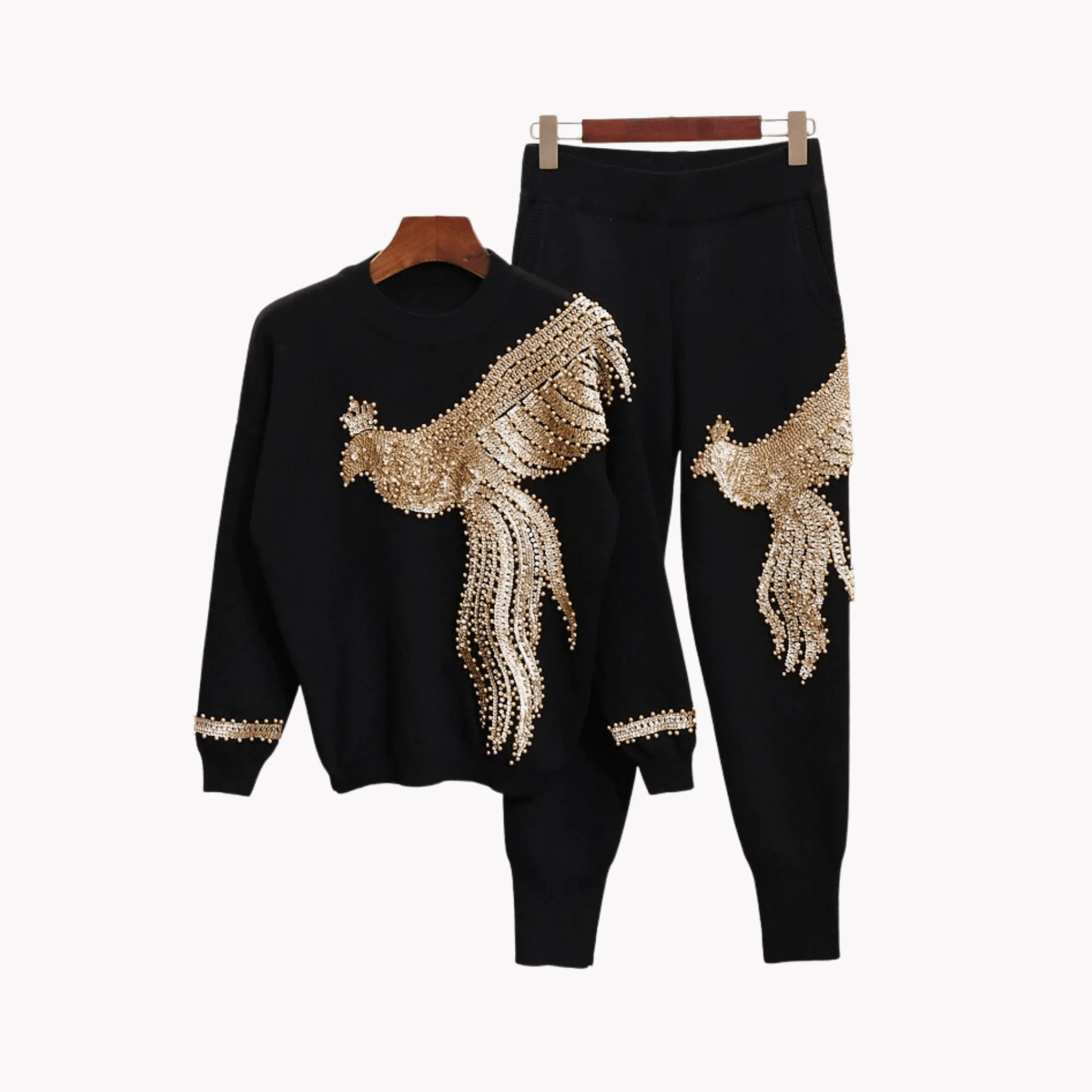 Pre Order:  Phoenix Sequin Knit Set