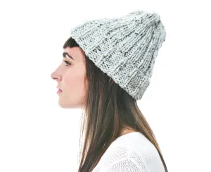 Quarry Toque, Hand Knit in Alpaca Merino Wool, soft and lightweight fall accessory