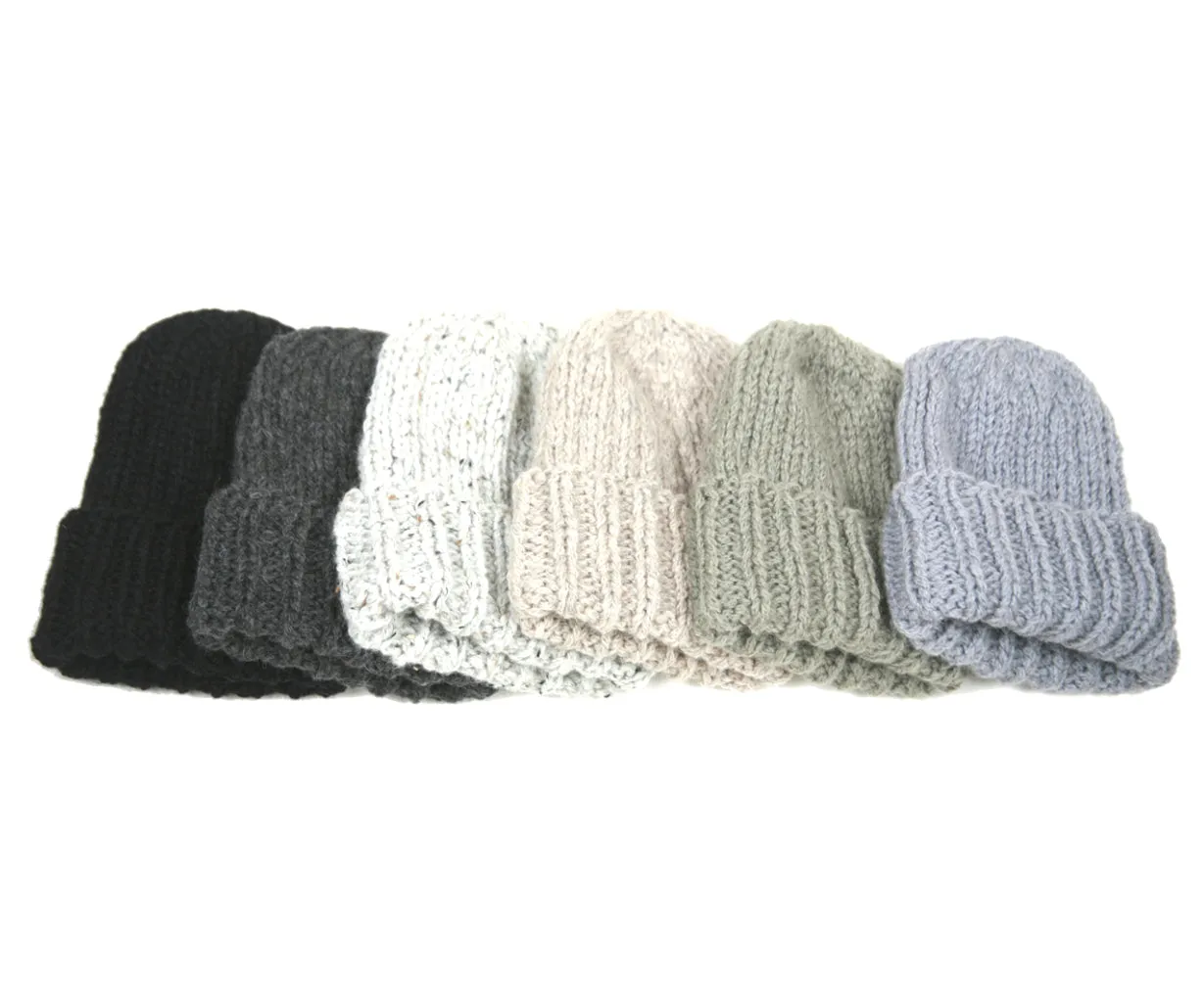 Quarry Toque, Hand Knit in Alpaca Merino Wool, soft and lightweight fall accessory