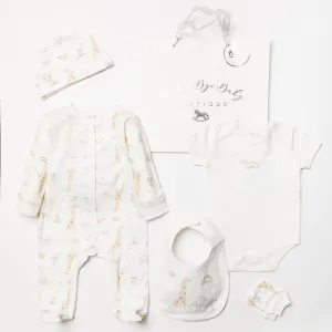 Rainbow, Elephant Giraffe Baby Clothing Set Unisex