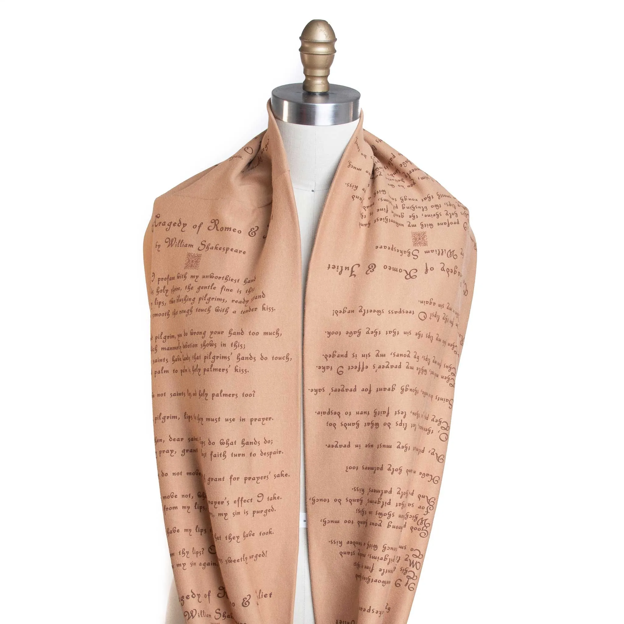 Romeo and Juliet Book Scarf