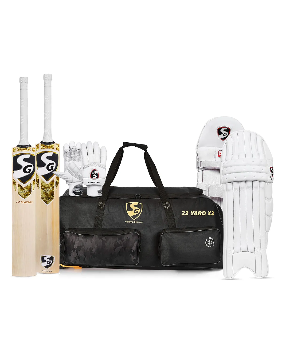 SG HP Players Player Grade Cricket Bundle Kit