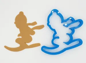 Skier Cookie Cutter 10cm